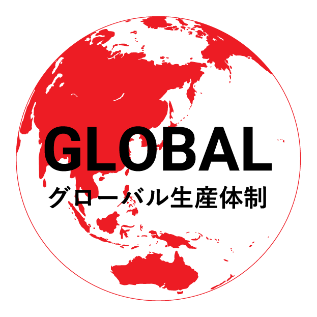 GLOBALグローバル生産体制